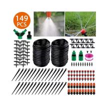 Système d'irrigation Jardin, 30M Micro Irrigation Goutte à Goutte Kit Automatique système d'irrigation d'arrosage Réglable pour Paysage Patio Serre
