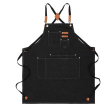 Tablier de Cuisine,Tablier de Travail,Tablier Barbecue,pour Barbecue, Restaurant, Jardin, Barbecue, Café - Lntyq