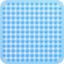 Tapis de douche carrés Tapis de bain antidérapants avec tapis de salle de bain de sécurité à ventouse, Tapis de douche pour enfants en caoutchouc