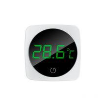 Thermomètre d'aquarium, écran tactile, capteur de température d'aquarium précis, thermomètre à eau, thermomètre d'aquarium à économie d'énergie et