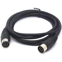 Tomost Câble d'extension midi 8 broches mâle vers mâle pour Bang et Olufsen b&o PowerLink BeoLab (1,5 m) - Lntyq