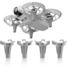 Lntyq - Train d'atterrissage pour Accessoires dji Neo – Extension de Train d'atterrissage de 10 mm, Ensemble de Pattes d'atterrissage légères avec