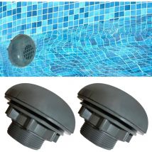 Vanne de entrée/Sortie pour Compatible avec Coleman, Intex, Bestway, Pompe de Filtre de Piscine Hors Sol, pièces de Rechange de Pompe de Piscine,