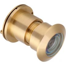 Visionneuse de Porte de 28 mm à Grand Angle de Vision avec Couvercle de confidentialité Robuste Accessoires de Porte antivol en cuivre Pur et Verre