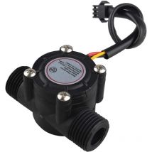 Lntyq - YF-S201 Durchflussmesser/Wasserdurchflusssensor Wasserdurchflussregelung Wasserdurchflussschalter Durchflussmesser Zähler Durchflussmesser