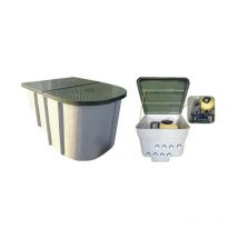 CPA - Locale tecnico per piscine Comodo, da16, 23 o 30 mc/h con pompa Breton o Carrera Monofase Comodo 16 mc/h Carrera