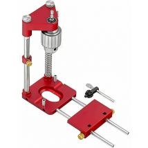 Localisateur de perceuse portable réglable pour travail du bois Rouge