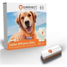 Weenect - xs - Rastreador gps para perros (White Black Edition 2023) Seguimiento gps en tiempo real El modelo más pequeño del mercado Funciona con