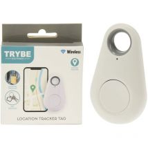 Peragashop - Localizador Bluetooth Resistente Agua 31x52x11mm Alcance22m Compatible Android Multidispositivo Cr2032 Recargable