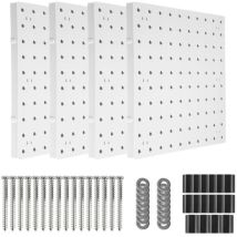 Lochpaneele, Wandorganisation, Lochpaneele Für Wände, Bastelräume, Küchen, Garagen, Wohnzimmer, Badezimmer (4 Stück)
