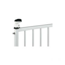 Serrure pour portillon de piscine Blanc