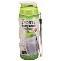 Lock&lock - 500ml Green Sports Handy Bottle With Carry Strap