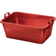 Vasca L800xP535xH300mm con 85l pe rosso Lockweiler