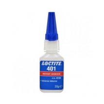 Loctite - adhesivo cianocrilato 401 20g 401 Adhesivo instantáneo de cianocrilatoCantidad: 20grCARACTERÍSTICAS y aplicaciones: Adhesivo in