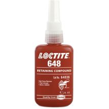 Résine anaérobie Loctite 648 – Frein filet acrylique uréthane méthacrylate – 24 ml – Plomberie chauffage