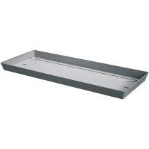 Blumentopfuntersetzer – Kunststoff – 535mm x 212mm x 34mm – Steingrau