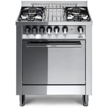 Lofra M75mf Maxima Cucina 70 Cm 4 Fuochi A Gas Forno Elettrico Multifunzione 57 L 9 Programmi Classe A (90x70x50 Cm) Colore Acciaio Inox