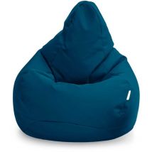 Loft25 - Sillón puff, sillón puff de interior y exterior con respaldo alto para adultos, sillón gaming para salón, sillón puff resistente al agua de