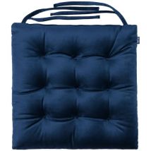 Loft 25 - Chair Cushion for Living Room, Tufted Velvet Seat Cushion, Non-Slip Indoor Seat Pads, 40x42x5 cm Soft Chair Cushion for Kitchen or Dining