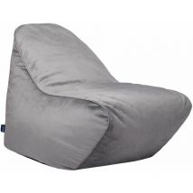 Loft 25 - Sitzsack für den Innenbereich, Samt-Sitzsack zum Schlafen, 100x80x100 cm großer Sitzsack für Erwachsene zum Lesen, Ergonomischer