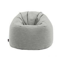 Loft 25 - Pouf de salon pour adultes, pouf rond d'intérieur, grand pouf de jeu, pouf léger 70x93 cm pour dormir et se détendre, pouf xxl avec