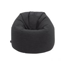 Loft 25 - Pouf de salon pour adultes, pouf rond d'intérieur, grand pouf de jeu, pouf léger 70x93 cm pour dormir et se détendre, pouf xxl avec