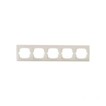 Cadre 5 Slots Horizontal logi Crème