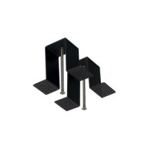Logica klik klak mini 2-teiliger schwarzer halterungssatz für die unterputzmontage - 41763