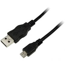 Logilink - Câble usb usb 2.0 usb-a mâle, USB-Micro-B mâle 5.00 m noir Y254672
