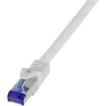 C6A072S RJ45 cat 6a s/ftp 5.00 m Grau 1 St. - Logilink