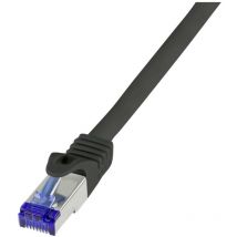 C6A123S RJ45 cat 6a s/ftp 30.00 m noir 1 pc(s) - Logilink