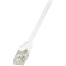 Câble réseau (RJ45) CAT6 u/utp blanc 15M - Logilink
