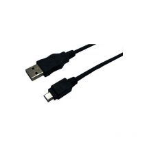 Logilink - Câble usb Hommes Mini-USB Type b Hommes Noir usb type a 4 broches 1,8 m