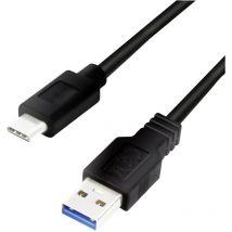 Usb-kabel Usb 3.2 Gen1 (usb 3.0 / Usb 3.1 Gen1) Usb-a Stecker, Usb-c Stecker 2.00 M Cu01 - Logilink