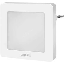 LED013 LED013 Luce notturna led con sensore crepuscolare Quadrato led (monocolore) Bianco caldo Bianco - Logilink
