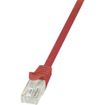 Logilink - Cp2054u Rj45 Netzwerkkabel, Patchkabel Cat 6 U/utp 2.00 M Rot Mit Rastnasenschutz 1 St.