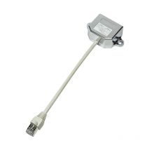 Logilink - NP0044 - 10/100Base-T(X) - Cat5e - Métallique - Blanc - 0,15 m - 300 g
