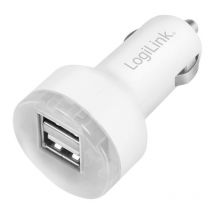 Chargeur usb 10.5 w pour voiture Courant de sortie (max.) 2100 mA usb-a Nbr. de sorties: 2 x S650342 - Logilink