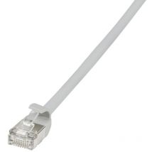 Patchkabel Slimline Ultraflex Cat.6a U/ftp Grau 5m - Logilink