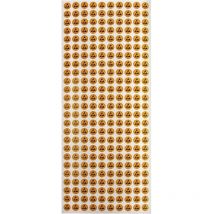 Wolfgang Warmbier - Logo antistatique (esd) 2850.10 jaune, noir (ø) 10 mm autocollant 250 pc(s)