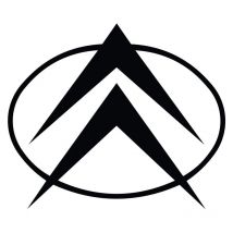 Shape Paris - logo – wanddekoration aus metall – Autosilhouette, ikonisches Retro-Kunstwerk und für die Innendekoration Ihrer Wände