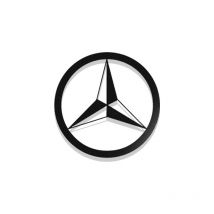 Shape Paris - Logo – Wanddekoration aus Metall – Auto-Silhouette, ikonisches Retro-Kunstwerk und für die Innendekoration Ihrer Wände