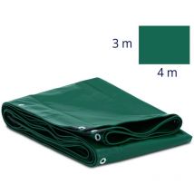 Lona - con ojales - 400 x 300 cm - PVC - 650 g/m²