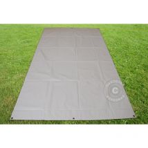 Lona, cubierta para el suelo, 4,5x6,5m pvc, Gris