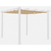 Alice's Garden - Techo de repuesto para pérgola 3x3m, Cubierta de pérgola Condate, Beige