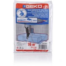 Elepacking - Lona Plástico ldpe 16m² 4x4m 190g 205g Resistente Reutilizable Ecológica Económica xs
