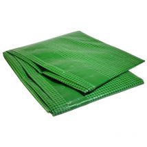 Tecplast - Lona para Construcción 4x6 m VR170CH - Lona Reforzada Verde - Calidad Profesional - Lona Impermeable Exterior