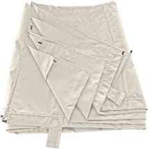 Lona beige de 2,85 x 3,51m para pérgola de estructura 3 × 4m fréjus