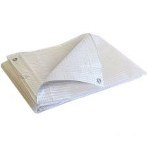 Lona para Pintura 4x6 m - TECPLAST - TR170PE - Lona Reforzada Transparente - Calidad Profesional - Lona para cubrir Suelos
