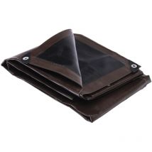 Lona profesional marrón 350g/m2 Werka Pro 2 x 3 m
